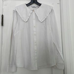 & Other Stories NWOT Pan Collar Blouse